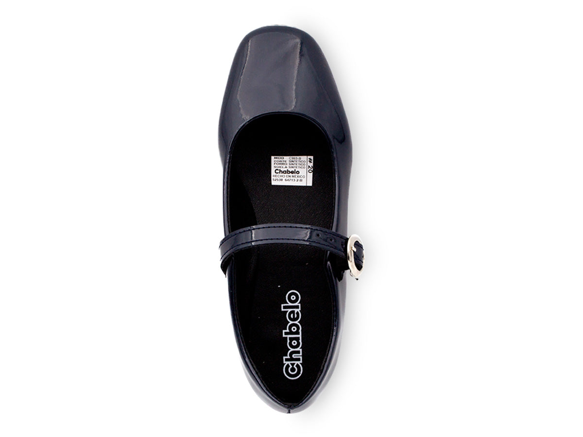 Zapato Chabelo Balerina de Charol para Mujer 64713-2
