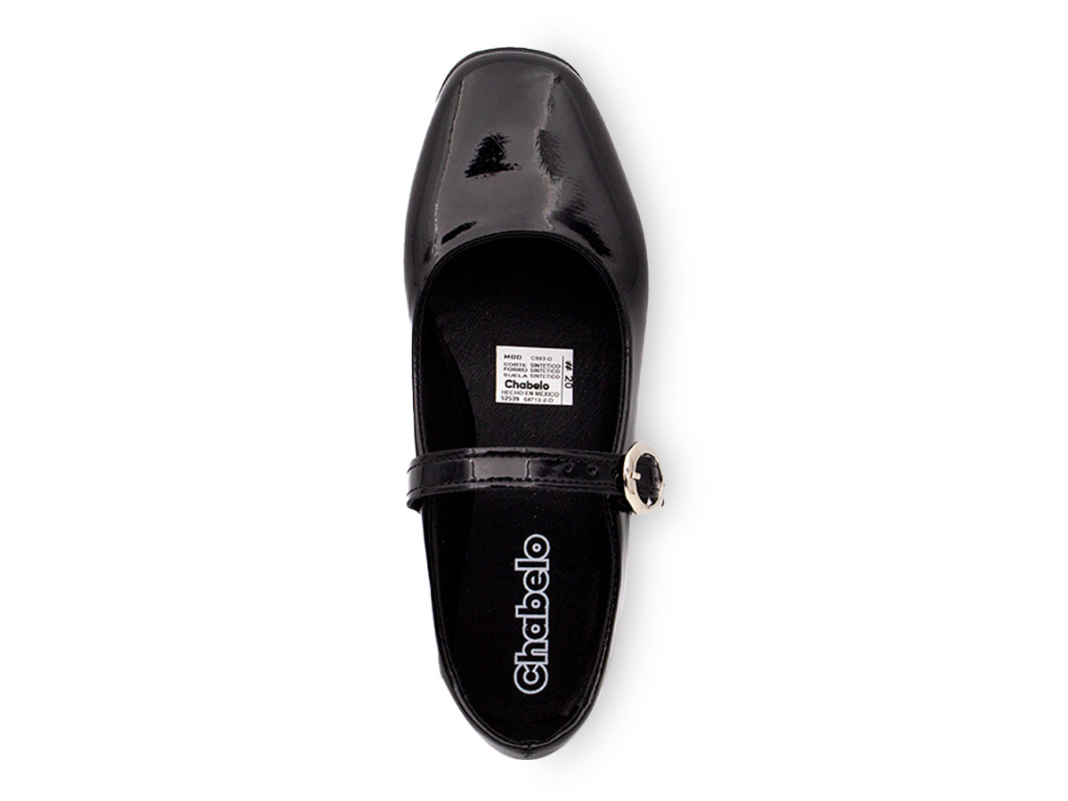 Zapato Chabelo Balerina de Charol para Mujer 64713-2