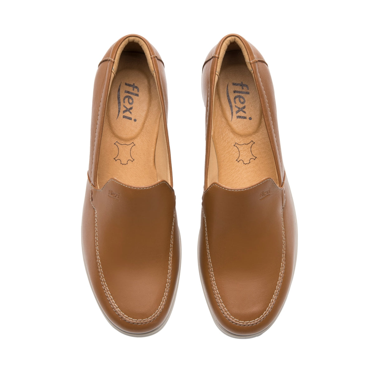 Zapato Flexi Loafer Con Plataforma  Para Mujer 104806