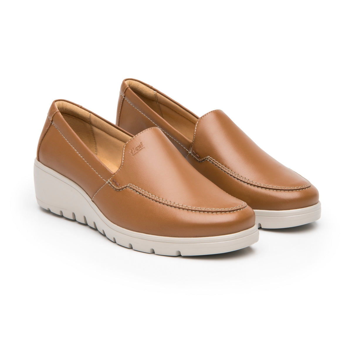 Zapato Flexi Loafer Con Plataforma  Para Mujer 104806