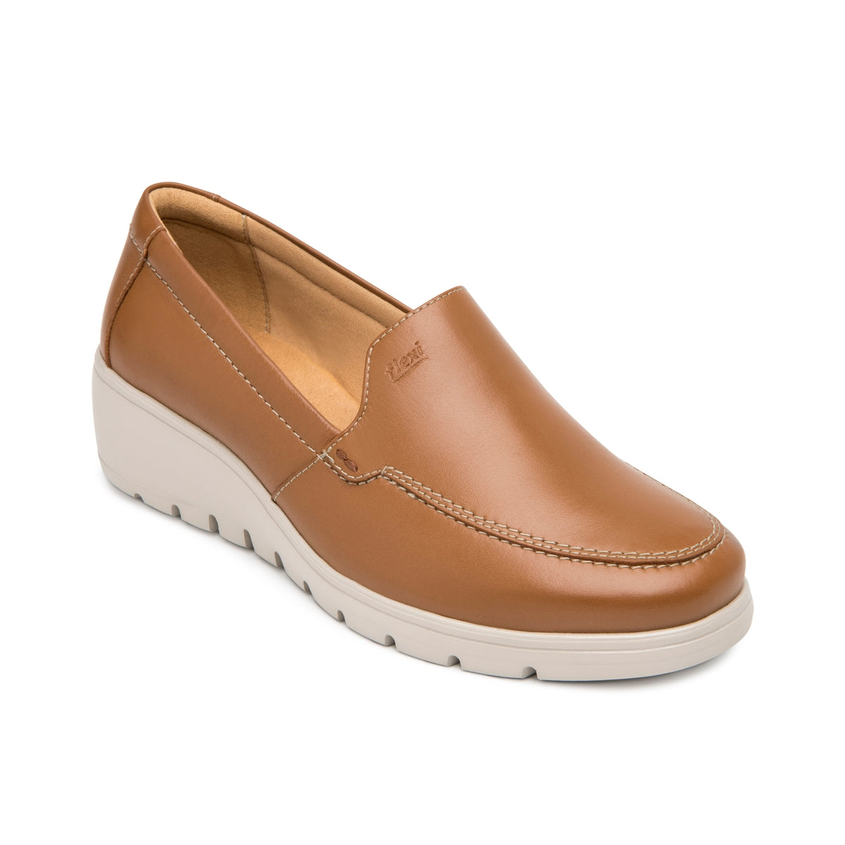 Zapato Flexi Loafer Con Plataforma  Para Mujer 104806