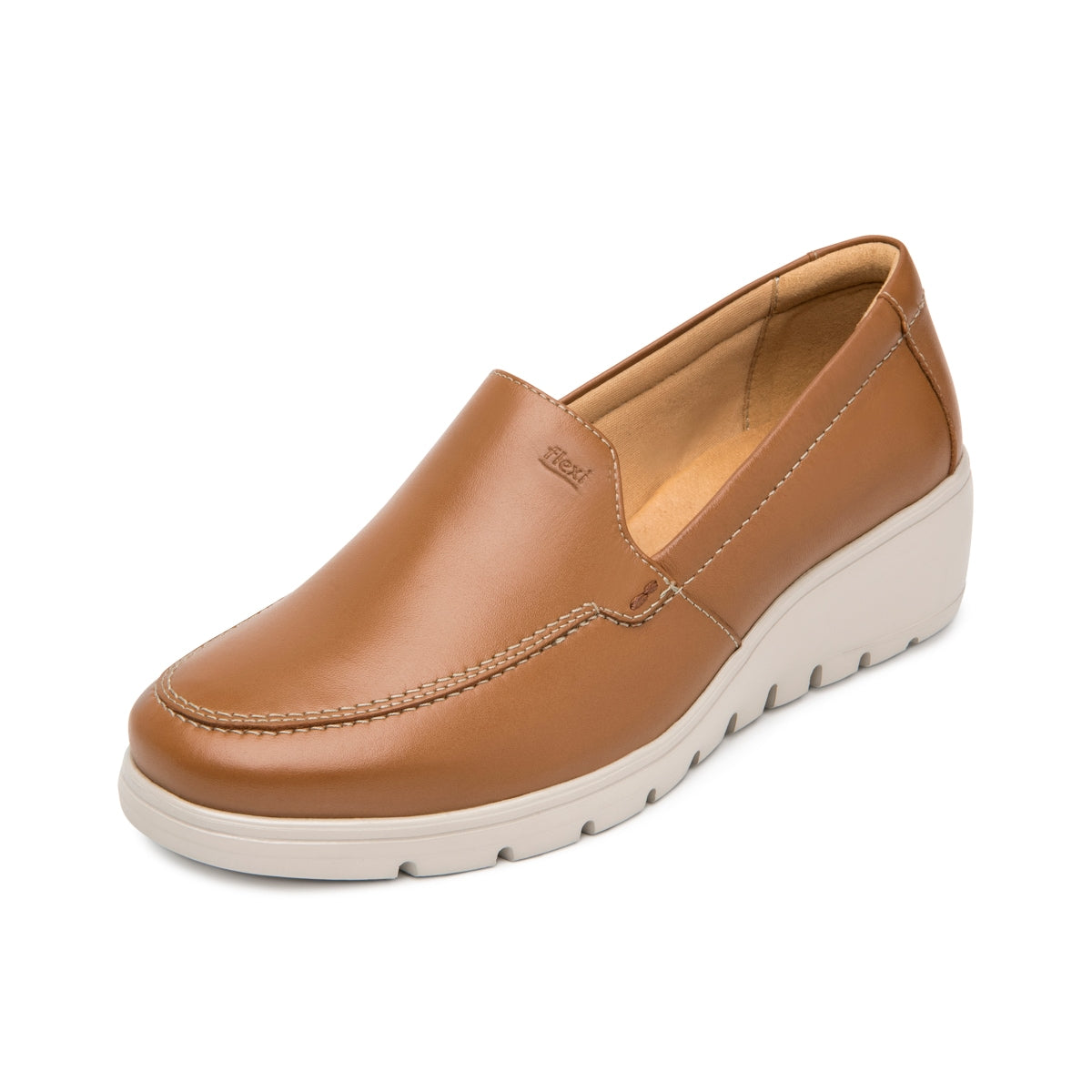 Zapato Flexi Loafer Con Plataforma  Para Mujer 104806