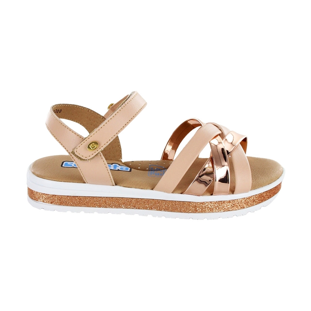 Sandalia Coqueta Dual Color para niña 112300 (18.0 -21.0)