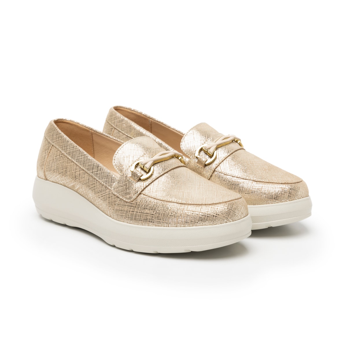 Zapato Flexi Mocasín con Herraje para Mujer 126706