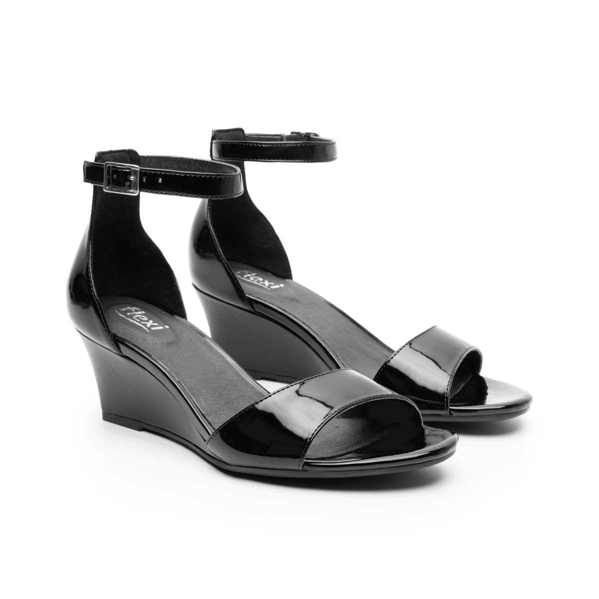 Sandalia Cuña Flexi Para Mujer Con Comfort WalK 128301