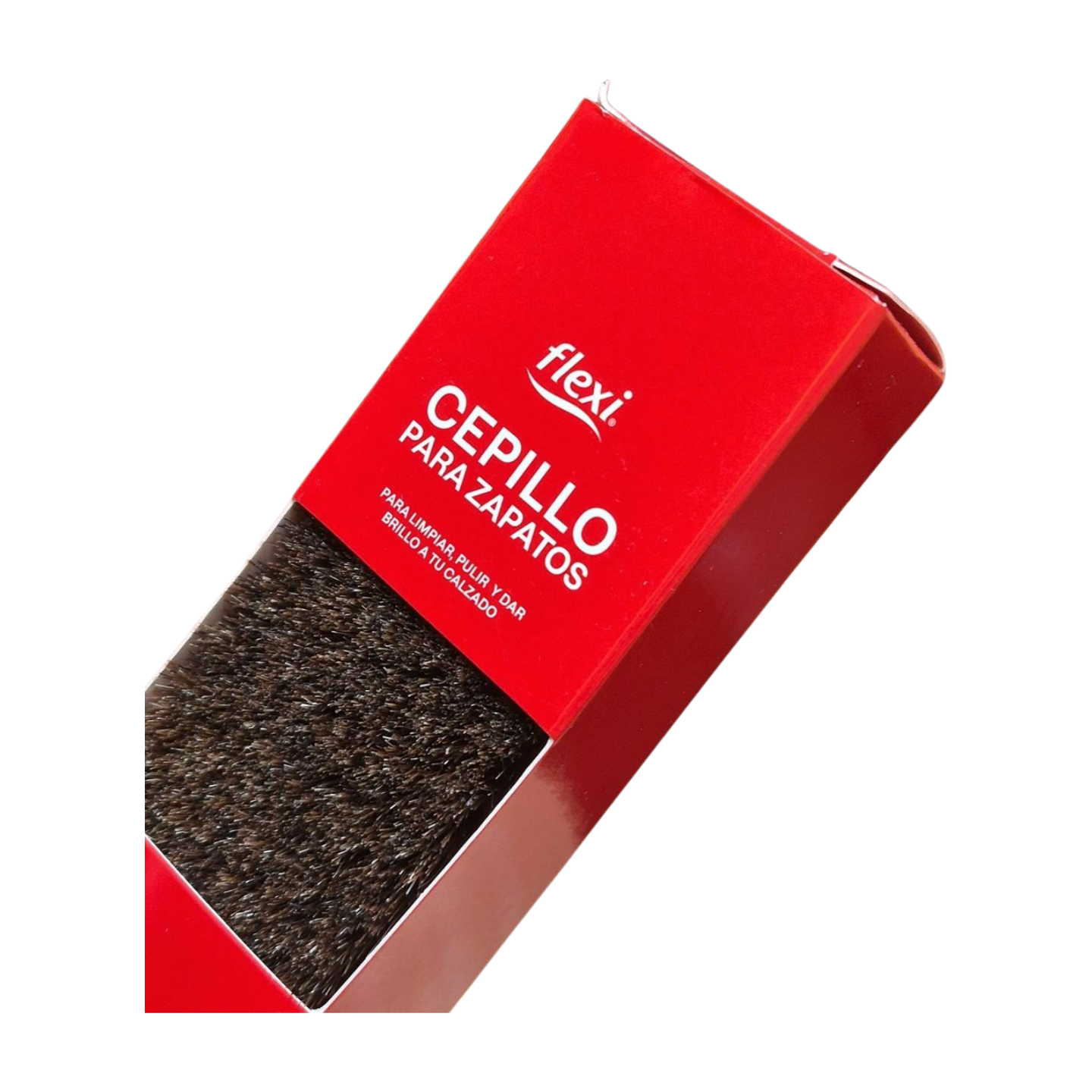 Cepillo flexi para limpiar pulir y dar brillo a tus zapatos