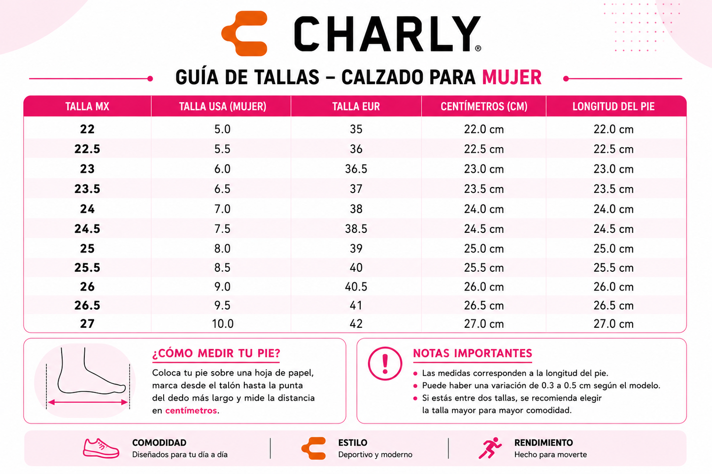 Tenis Charly Ligero Casual Comodo Urbano Mujer 43337