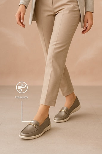 Mocasín Flexi  con Herraje  para Mujer  101908