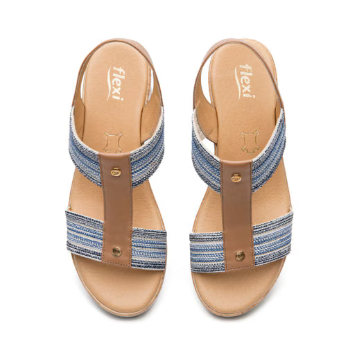 Sandalia Flexi de Plataformas para Mujer 113326