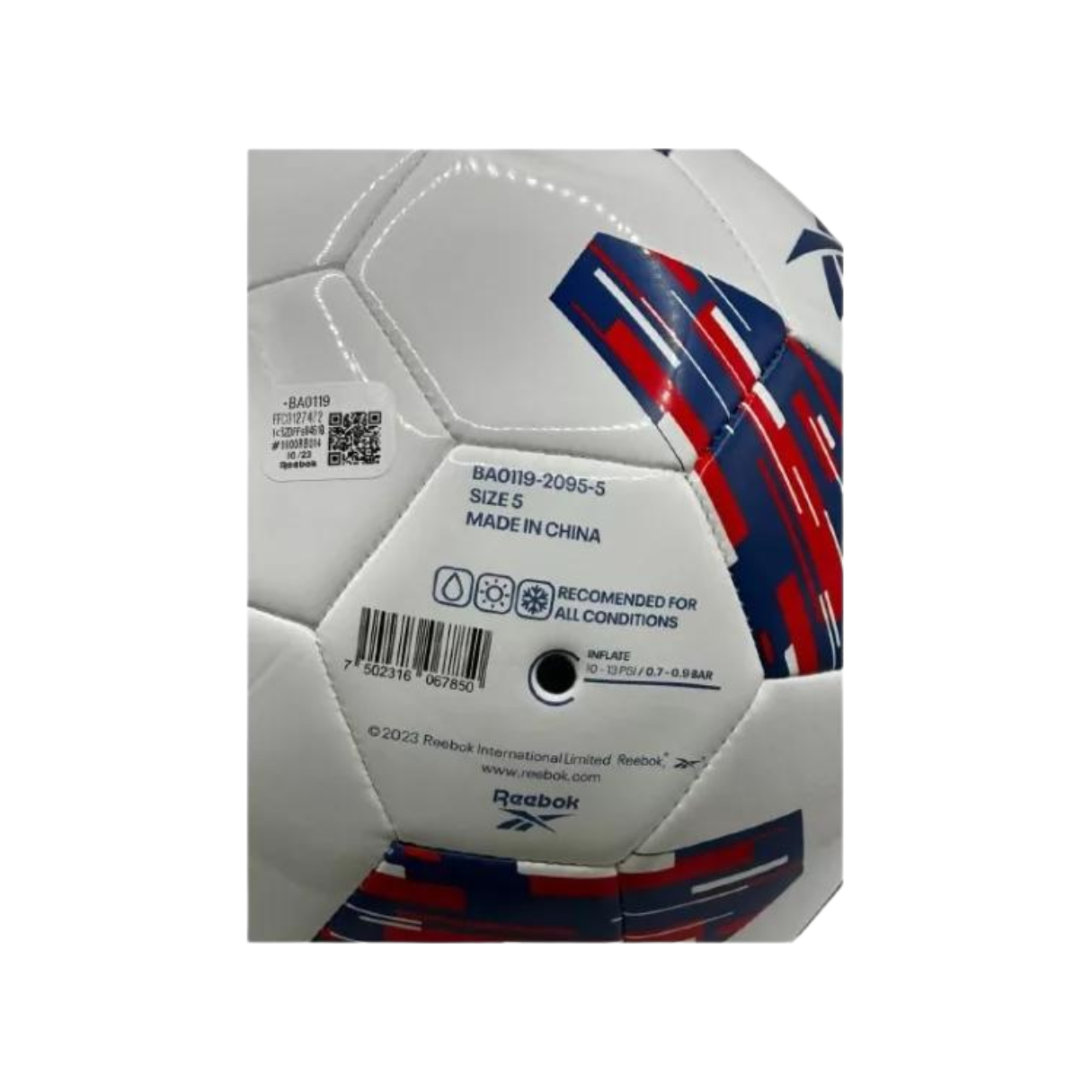 Balón Reebok Futbol Ball023 BA0119