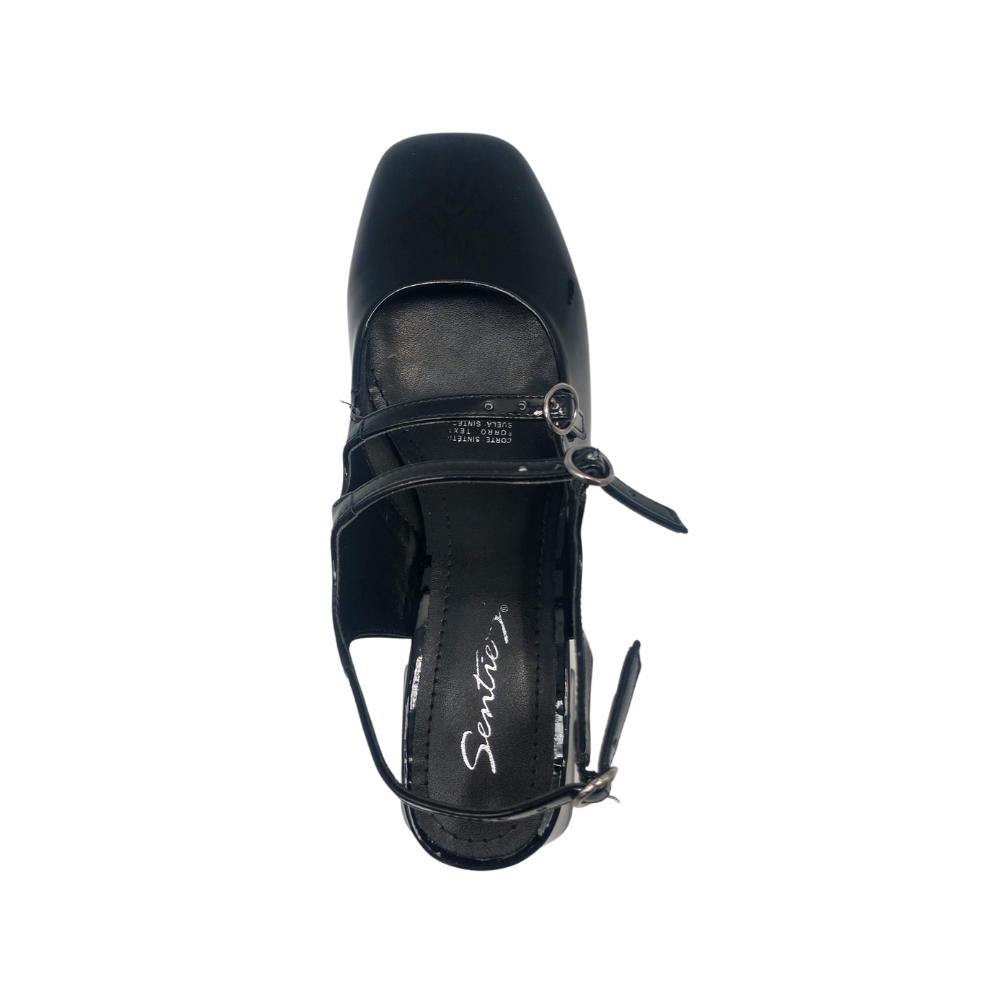 Zapatilla Senties Casual de charol Para Mujer 03-907