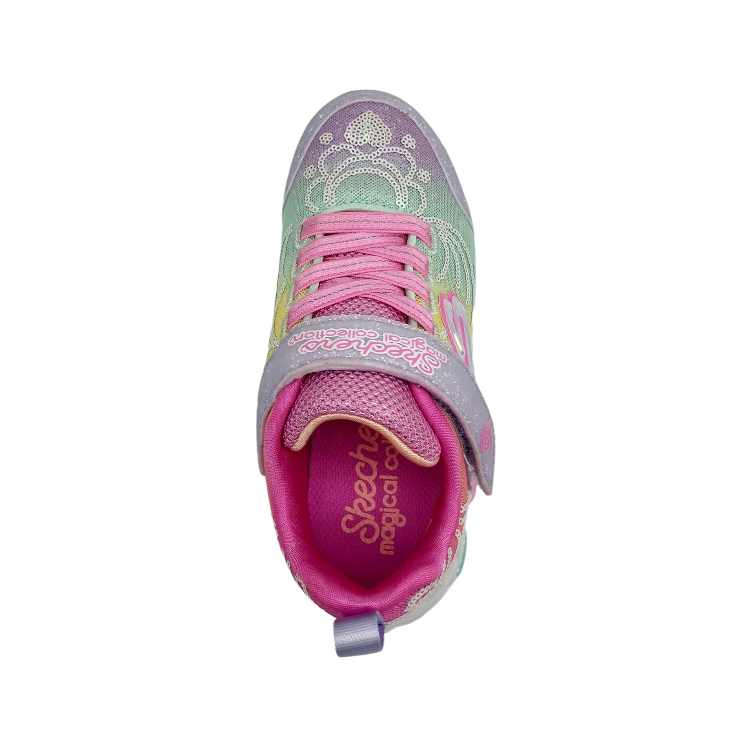 Tenis Skechers S-Lights Princess Wishes para Niña 302686N