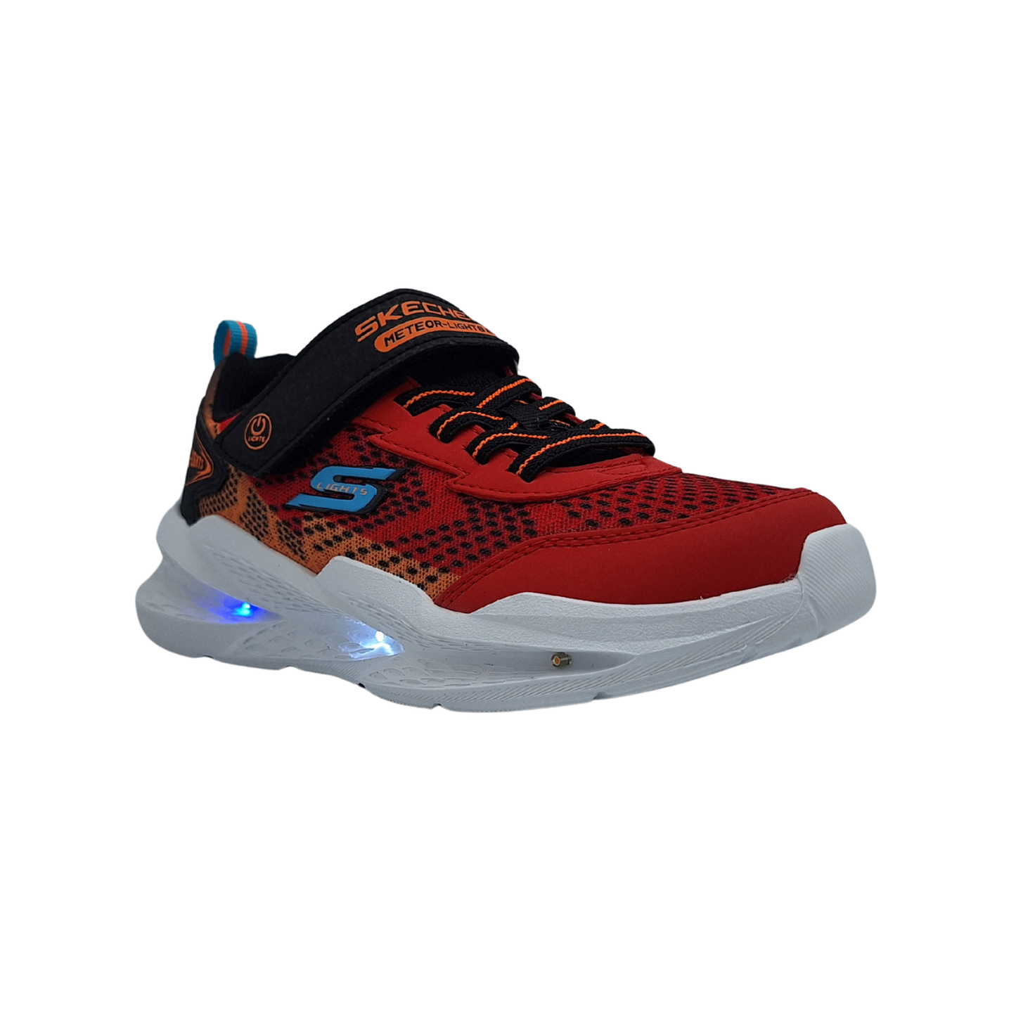 Tenis Skechers Meteor-Lights 2.0 Luces Velcro Casual Niño 401490L
