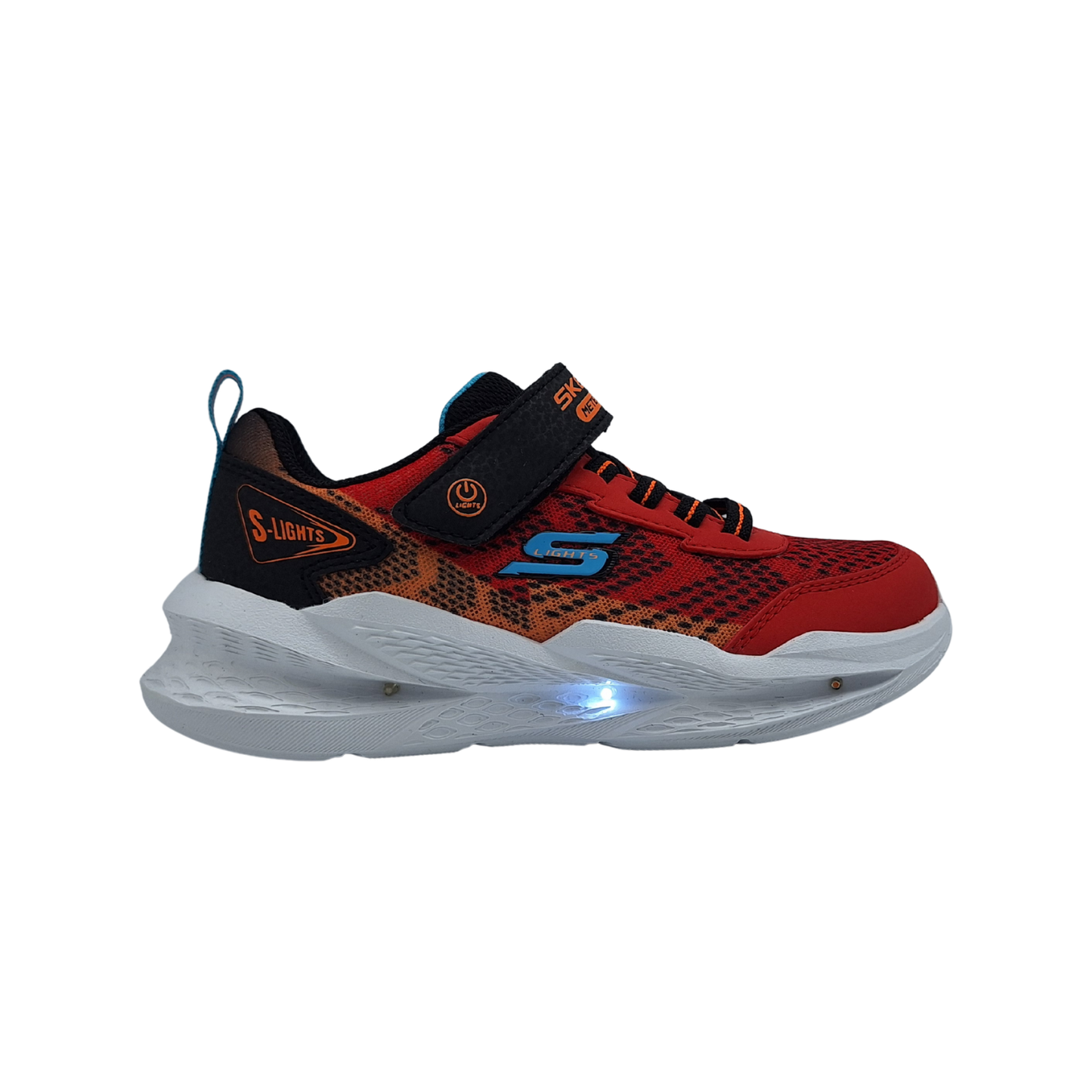 Tenis Skechers Meteor-Lights 2.0 Luces Velcro Casual Niño 401490L