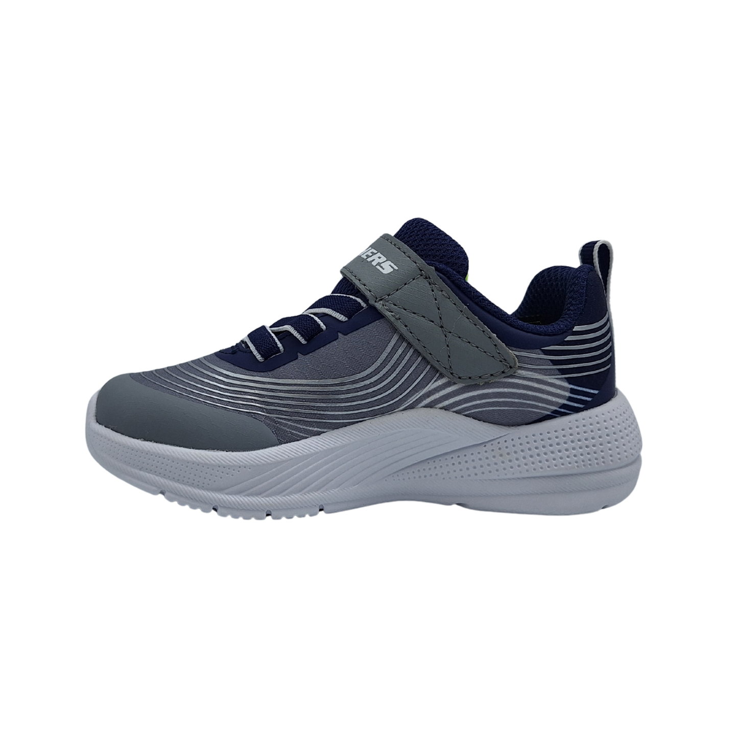 Tenis Skechers Microspec Advance Velcro Ajuste Elastico Niño 403926