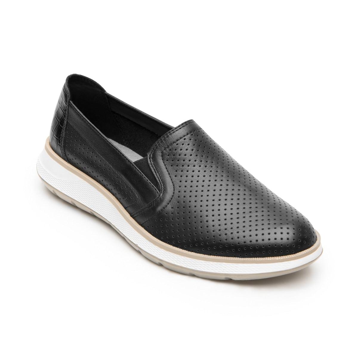 Zapato negro flexi online para mujer